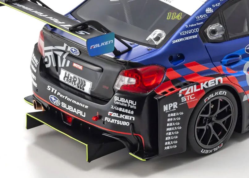KYOSHO 1/18 (KSR18058A) SUBARU WRX #114 STi NBR