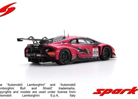 Spark 1/43 (SB742) Lamborghini Huracan GT3 EVO 2 #83 Iron Dames 24H Spa 2023