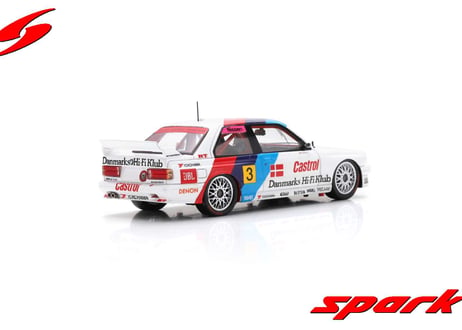 Spark 1/43 (S2821) BMW E30 M3 #3 Schnitzer GP Denmark 1991