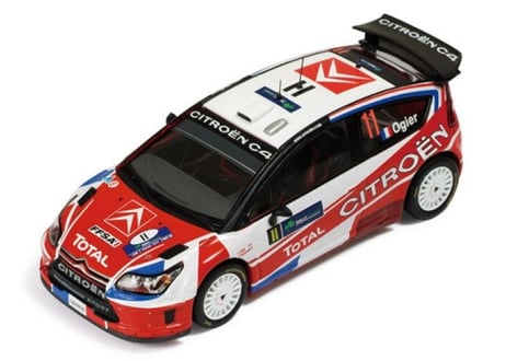 ixo models 1/43 (RAM356) Citroen C4 WRC #11 Rally Ireland 2009