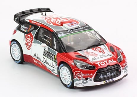 ixo models 1/43 (RAM627) CITROEN DS3 WRC #7 Rallye Monte-Carlo 2016