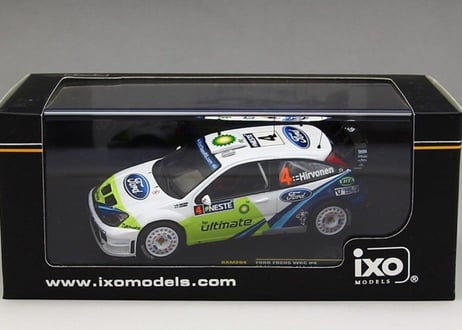 ixo models 1/43 (RAM204) FORD FOCUS WRC #4 RALLY FINLAND 2005