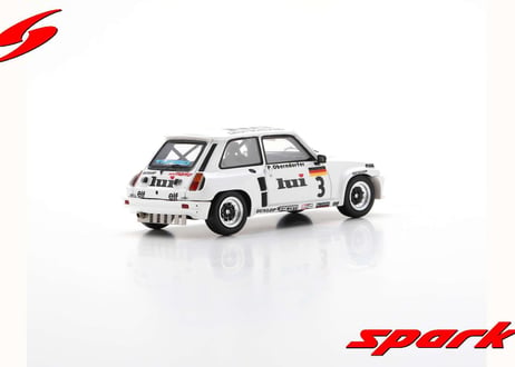 Spark 1/43 (S6021) Renault 5 Turbo #3 Renault 5 Turbo Eurocup 1981 Peter Oberndorfer