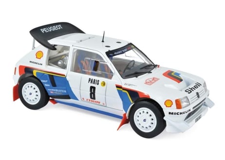 NOREV 1/18 (184862) Peugeot 205 T16 #8 Rallye Monte-Carlo 1986