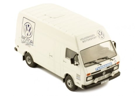 ixo models 1/43 (RAC286) VOLKSWAGEN LT45 LWB Rally Assistance Van "VOLKSWAGEN MOTOR SPORT" White