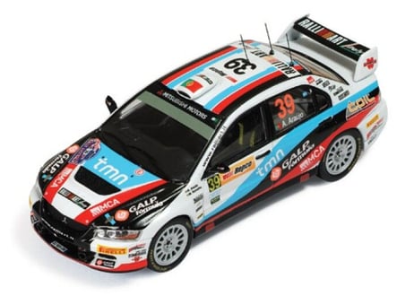 Ixo models 1/43 (RAM396) Mitsubishi Lancer EVO IX #39 Rally Australia 2009