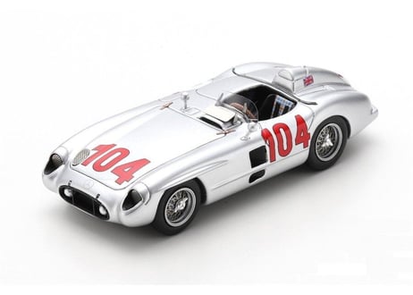 Spark 1/43 (43TF55) Mercedes-Benz 300 SLR #104 Winner Targa Florio 1955