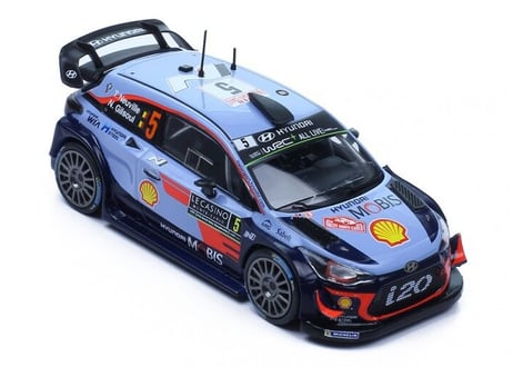 ixo models 1/43 (RAM673) HYUNDAI i20 WRC 2018 #5 Winner Rallye Sweden 2018