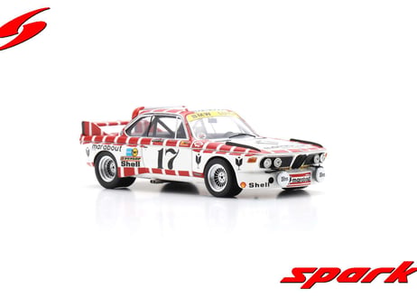 Spark 1/43 (100SPA07) BMW 3.0 CSL #17 24H Spa 1973