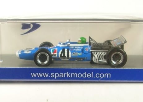 Spark 1/43 (SF240) MATRA MS11-12 #41 WINNER COURSE DE COE DU BEAUJOLAIS 1970