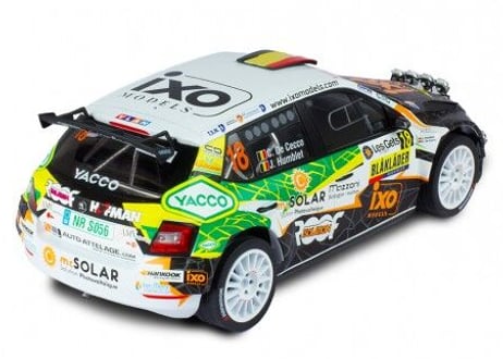 ixo models 1/18 (18RMC066) Skoda Fabia R5 Evo #18 Rally Condroz 2019