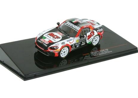 ixo models 1/43 (RAM720) Fiat Abarth 124 RGT #56 Rallye Monte Carlo 2019