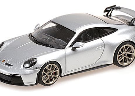 MINICHAMPS 1/43 (410069204) Porsche 911(992) GT3 2020 Silver Metallic