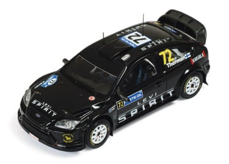 Foixo models 1/43 (RAM392) Ford Focus RS WRC08 #72  15th Rally Finland 2009