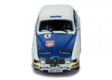 ixo models 1/43 (RAC378A) SAAB 96 V4 #5 Rally of The 1000 Lakes 1976
