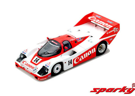 Sparky 1/64 (Y181) PORSCHE 956 #14 2ND 24H LE MANS 1985