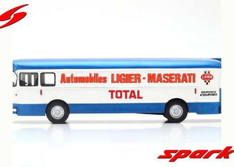 Spark 1/43 (S2698) TRANSPORTER LIGIER 1974