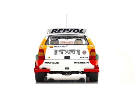 KYOSHO 1/18 (KS08348F) Lancia Delta HF Integrale #5 Rally Monte-Carlo 1993