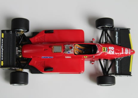 TOPMARQUES 1/43 (GP43010B) Ferrari 156/85 #28 Arnoux