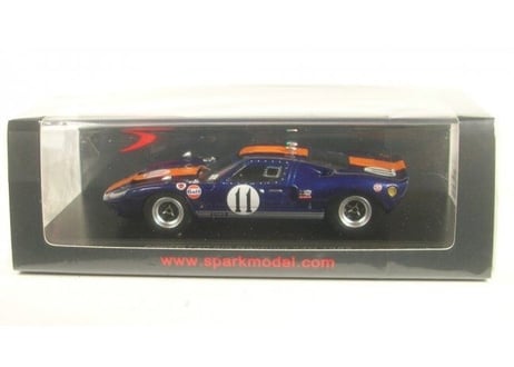 Spark 1/43 (S4541) FORD GT40 #11 6TH DAYTONA 24H 1967