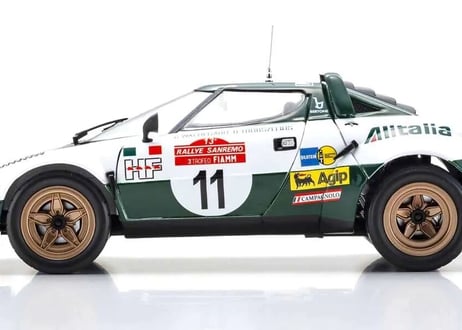 KYOSHO 1/18 (KS08130B) Lancia Stratos HF #11 Rallye Sanremo 1975