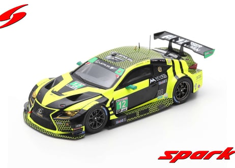 Spark 1/43 (US074) Lexus RC F GT3 #12 AIM Vasser Sullivan 24H Daytona 2019
