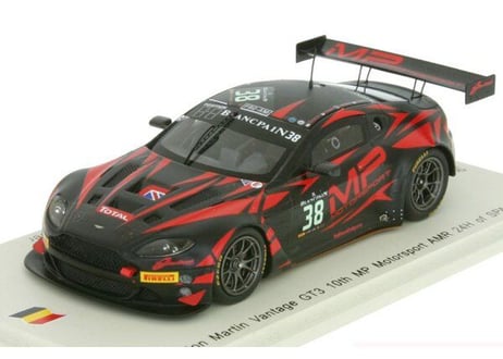 Spark 1/43 (SB076) Aston Martin Vantage GT3 #38 10h MP Motorsport AMR 24H of SPA 2014
