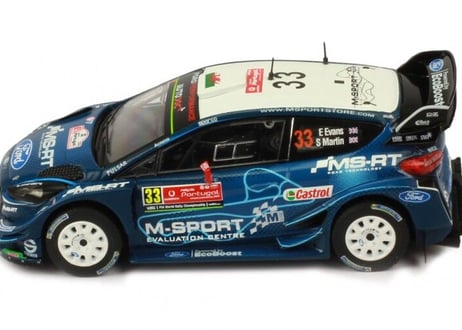 ixo models 1/43 (RAM715) Ford Fiesta WRC Rally Portugal 2019 #33