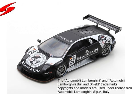 Spark 1/43 (S9605) Lamborghini Murcielago LP670 R-SV GT1 #24