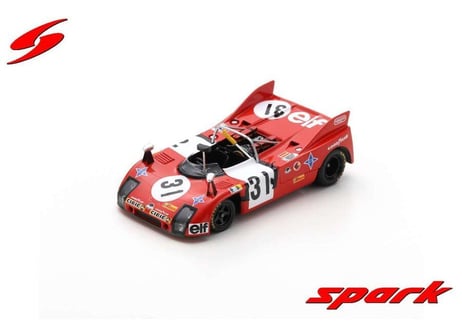 Spark 1/43 (S4742) PORSCHE 908/03 #31 24H LE MANS 1974