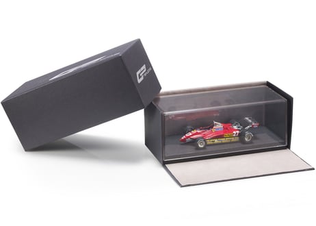 TOPMARQUES 1/43 (GRP43009A)  Ferrari 126 C2 #27 San Marino GP 1982 Gilles Villeneuve