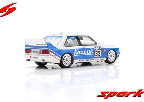 Spark 1/43 (SG607) BMW E30 M3 #32 Kaucuk Motorsport DTM 1993