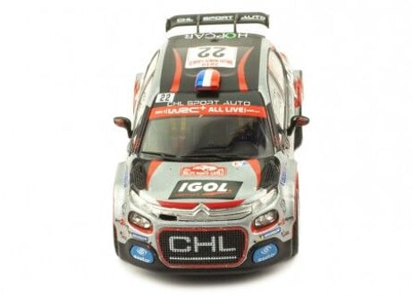 ixo models 1/43 (RAM737) Citroen C3 R5 #22 Monte Carlo 2019