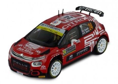 ixo models 1/43 (RAM791LQ) Citroen C3 Rally2 #24 Rally MonteCarlo 2021