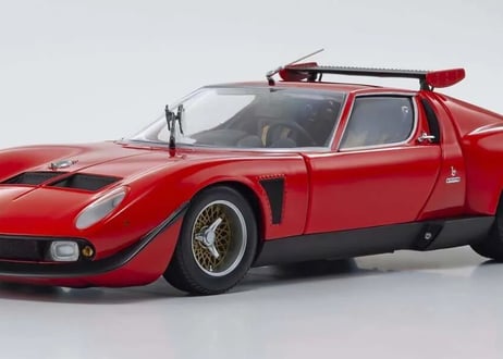 KYOSHO 1/18 (KS08319RBK) Lamborghini Miura SVR Red