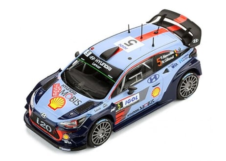 ixo models 1/43 (RAM645) HYUNDAY i20 COUPE WRC #5 Rally Tour de Corse 2017