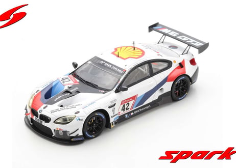 Spark 1/43 (SG682) BMW M6 GT3 #42 BMW TEAM SCHNITZER 3RD 24H NURBURGRING 2020