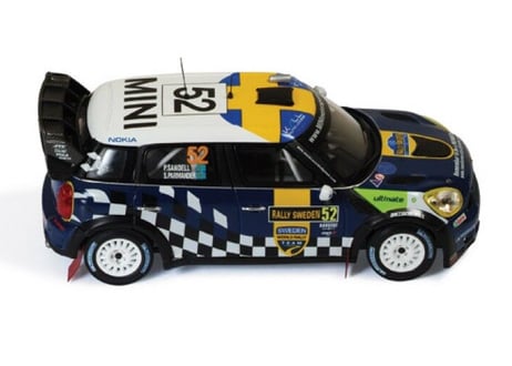 ixo models 1/43 (RAM493) Mini John Cooper Works #52  Rally Sweden 2012