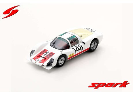 Spark 1/43 (43TF66) PORSCHE 906 NO.148 WINNER TARGA FLORIO 1966