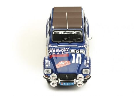ixo models  1/43 (RAC054) CITROEN DYANE #162 Rallye Monte-Carlo 1978