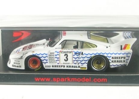 Spark 1/43 (S4754) Porsche 935J #3 3rd 9h Kyalami 1981