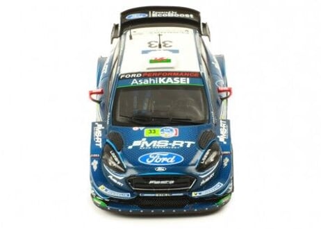ixo models  1/43 ( RAM710) FORD FIESTA WRC #33 Rally MEXICO 2019 E.Evans