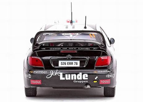 Sun Star 1/18 (4471) Citroen Xsara WRC Petter Solberg Signature 3rd Cyprus Rally 2009