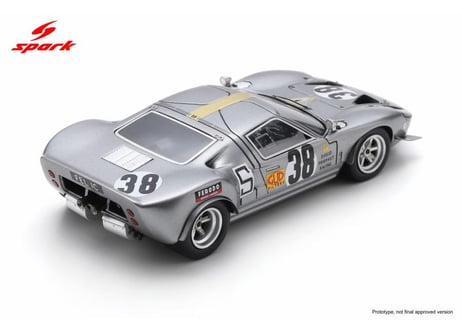 Spark 1/43 (SB185) Ford GT40 #38 Spa 1000km 1968