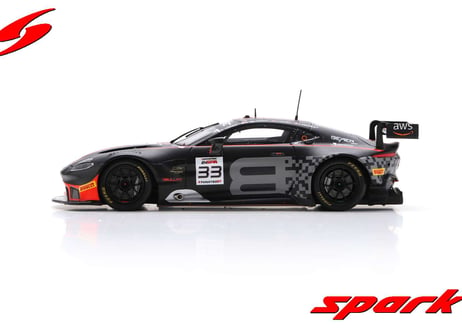 Spark 1/43 (SB722) Aston Martin Vantage AMR GT3 #33 Bullitt Racing 24H Spa 2023
