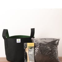 AgriPoucher®︎栽培キット　Mサイズ　ブラック