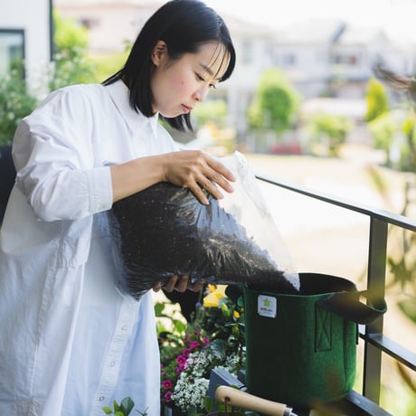 AgriPoucher®︎栽培キット　Sサイズ　ブラック