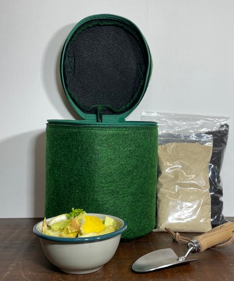 AgriPoucher®︎コンポスト "Shake"　Green