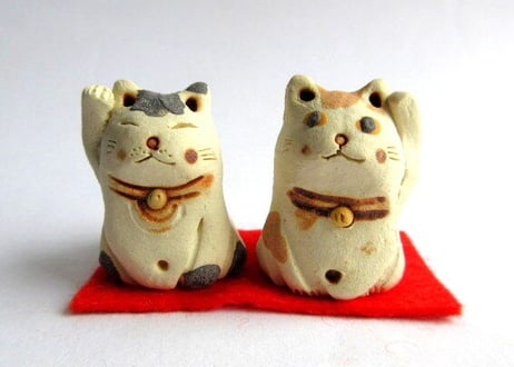 ＊ちいさな招き猫＊ペアC