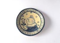 横山裕子　丸小皿①